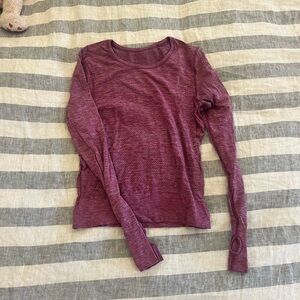 Lululemon Swiftly long sleeve